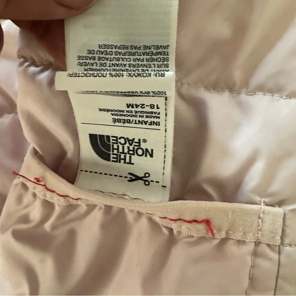 The North Face Reversible Pink Coat Toddler 18-24m